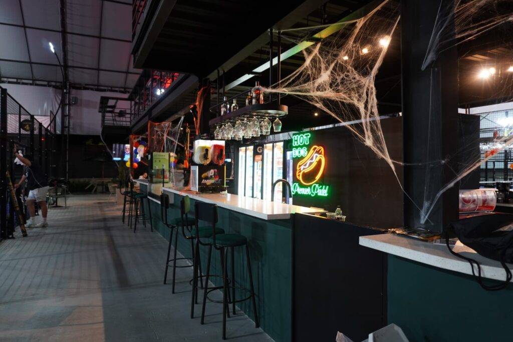 Sport bar del club